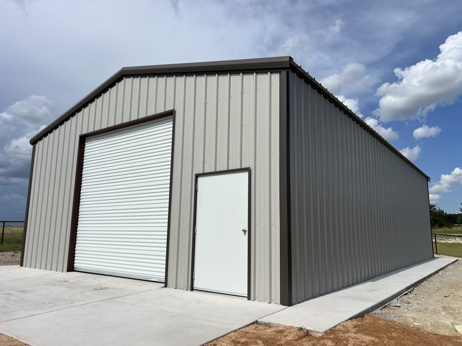 Metal shop carport DFW Texas
