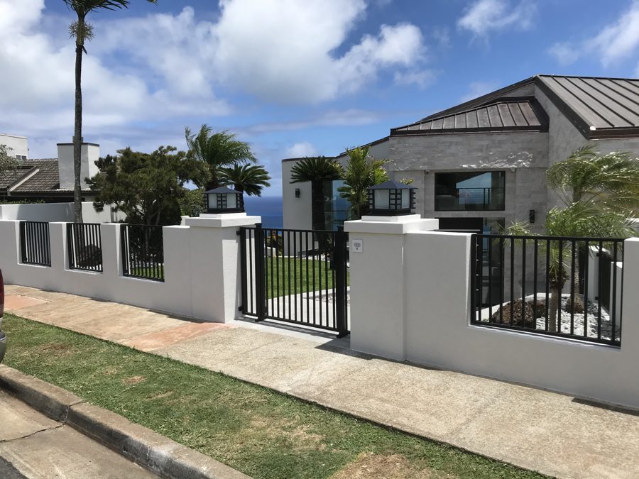 Custom decorative fence DFW